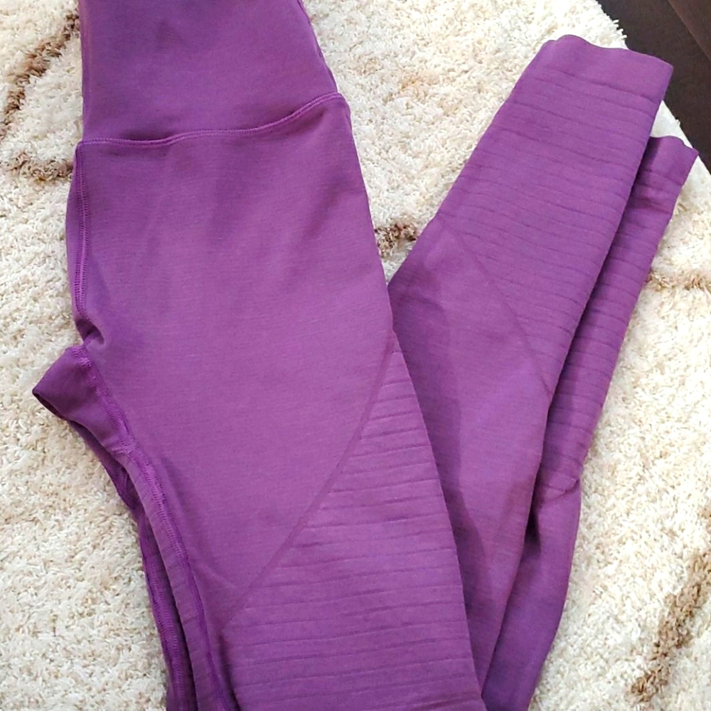 Purple Alphalete leggings